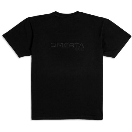 Black 3D Omerta T-Shirt