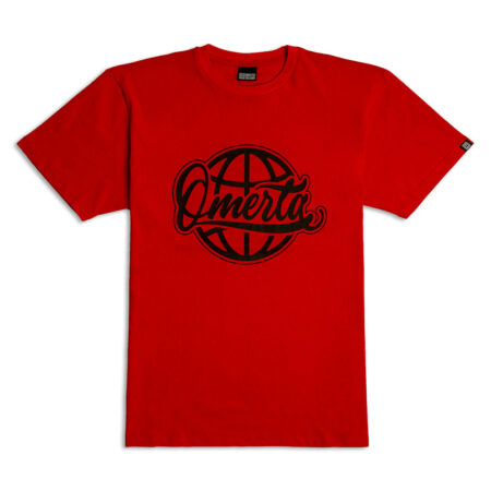 Red T-Shirt Omerta Global