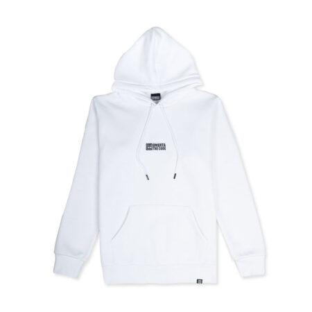 White Hoodie Classic Logo
