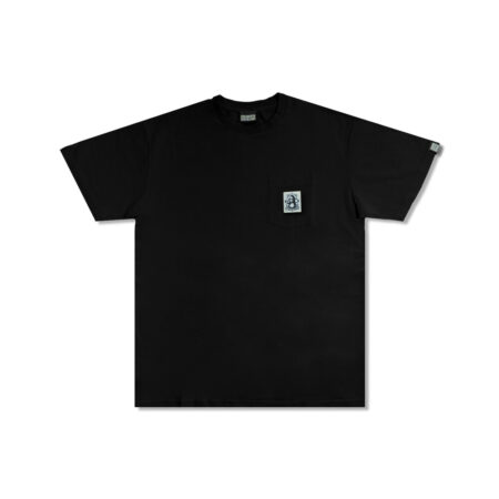 Black T-Shirt Omerta - Pocket Mona Lisa