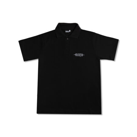 Black Polo T-Shirt Omerta