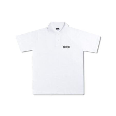 White Polo T-Shirt Omerta