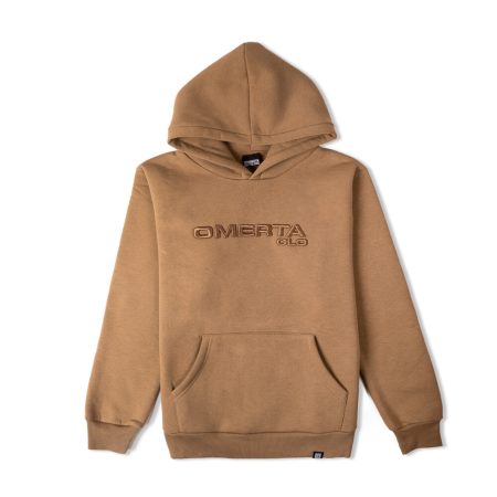 Brown 3D Omerta Hoodie