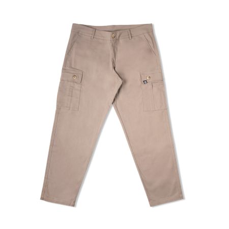 Beige Mona Lisa Cargo Pants