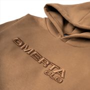 Καφέ Φούτερ με 3D Omerta - Image 2