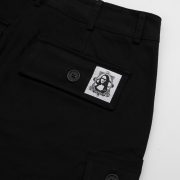 Black Cargo Shorts Mona Lisa - Image 3
