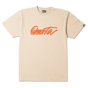 Εκρού T-Shirt Omerta Citrus Script