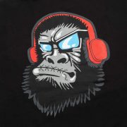 Black T-Shirt Omerta Gorilla - Image 3