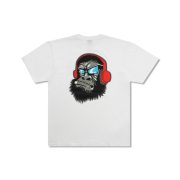 White T-Shirt Omerta Gorilla - Image 2
