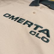 Ecru Polo T-Shirt Omerta CLO - Image 3