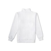 Λευκή Μπλούζα Φούτερ Half-Zip “Athens Code” - Image 2