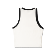 Λευκό Omerta Cherry Crop Top - Image 2